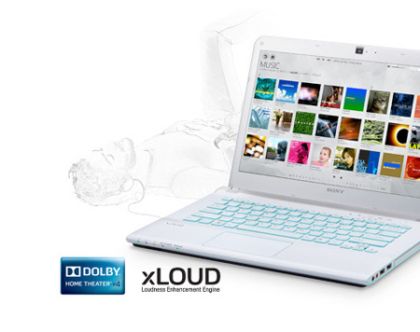 Лаптоп Sony VAIO серия E 15.4" (Сребрист)