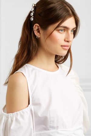 Златна диадема с камъни VODRICH