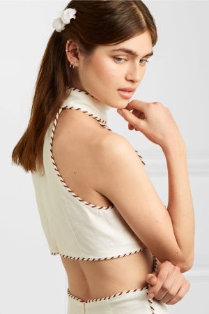 Комплект 2 златни шноли с перли VODRICH