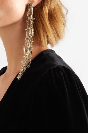 Pearl hand made gold earings VODRICH