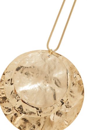 Златно колие с два медальона VODRICH