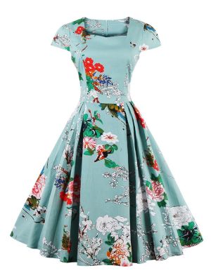 Floral woman's dress