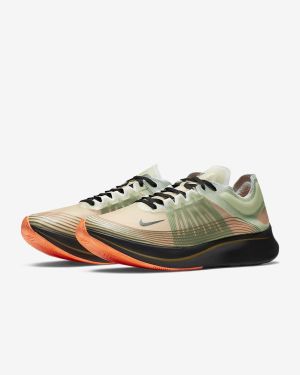 Мъжки маратонки за тичане Nike Zoom Fly SP - зелени