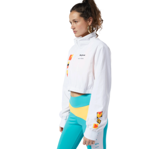 ЧКЕ GIGI HADID TRACK JACKET БЯЛО