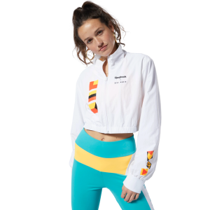 ЧКЕ GIGI HADID TRACK JACKET БЯЛО