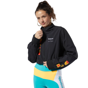 ЧКЕ GIGI HADID TRACK JACKET ЧЕРНО