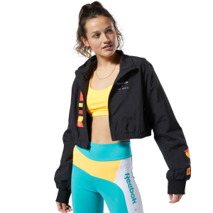 ЧКЕ GIGI HADID TRACK JACKET ЧЕРНО
