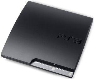 Комплект Sony PS3 PlayStation 3 видео игрова козола и играта Motorstorm