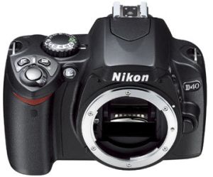 Nikon D40 дигитална SLR камера с лещи