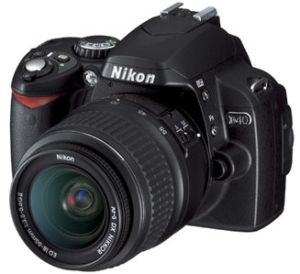 Nikon D40 дигитална SLR камера с лещи