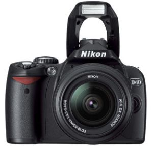 Nikon D40 дигитална SLR камера с лещи