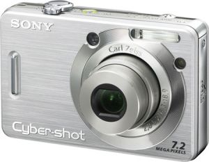 Sony Cyber-Shot Сребрист Дигитален Фотоапарат - DSCW55